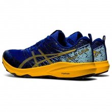 Asics Trail Running Shoes Fuji Lite 2 Monaco Blue/Yellow Men